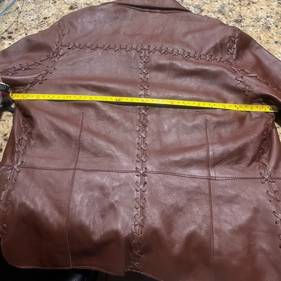 BEBE genuine leather jacket - Picture 10 of 10
